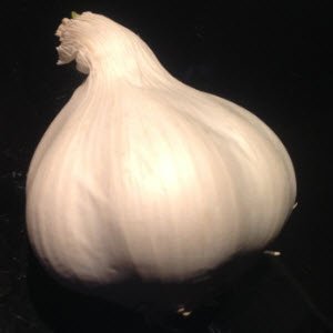 Tomato Bruschetta: Garlic for bruschetta.