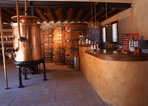 Maraschino liqueur: Luxardo factory, Torreglia, interior (crt-01)