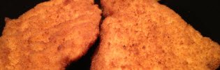 Veal Milanese: The elephant ear cutlet.