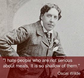 Food Courses: Oscar Wilde about food (img-01)