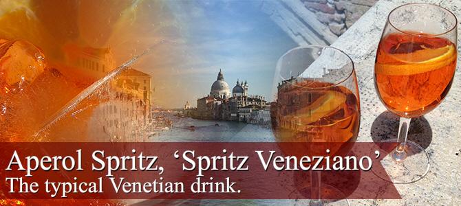 Aperol Spritz: the typical Venetian drink.
