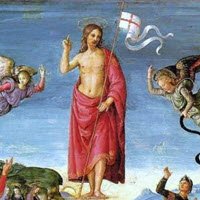 Neapolitan Pastiera: La Resurrezione di Gesù Cristo, Raffaello (img-05)