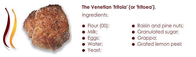 Venetian Frittelle: The Venetian 'fritola' (or 'fritoea').