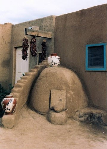 Il cibo degli Indiani d’America: Taos Pueblo, peperoncini (crt-01)