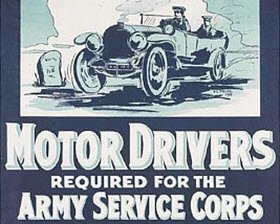 World War I Food: Army Service Corps recruiting poster (img-23); title=