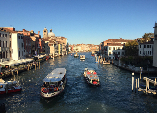 Le specialità enogastronomiche di Venezia: Canal Grande, Venezia.