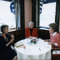 Harry’s Bar: Nancy Reagan mangia all'Harry's Bar (img-02)
