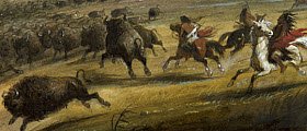 Native American Food: Hunting Buffalo, by A.J. Miller (img-07)