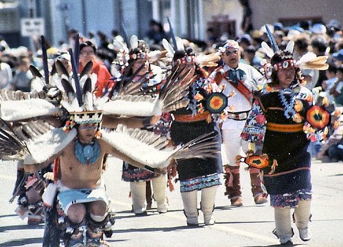 Native American Food: Pueblo parade, Gallup (crt-01)