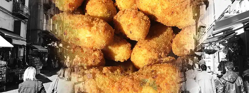 Crocchè, the Neapolitan potato croquette.