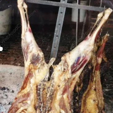 Asado ‘a la cruz’.
