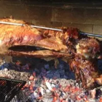 Asado ‘al palo’.