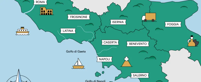 The birthplace of Mozzarella di Bufala PDO.